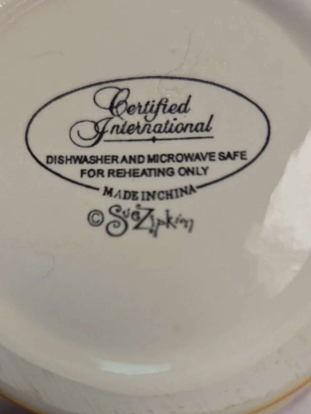 Certified International Happy Birthday Cup and Plate Set